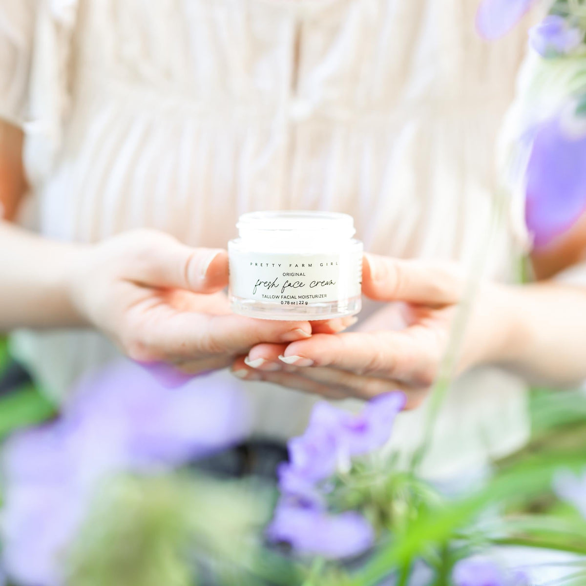 Anti-Aging Tallow Face Cream | Grass-Fed Tallow Moisturizer with Probiotics & Botanicals